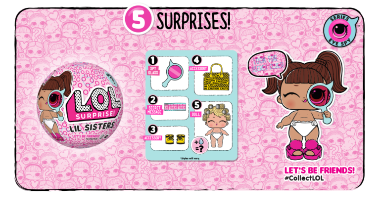 lol surprise eye spy secret message